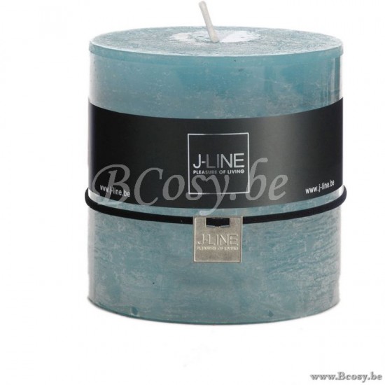 bougies cylindre Jolipa Jline Bougie Cylindre Azur 80H