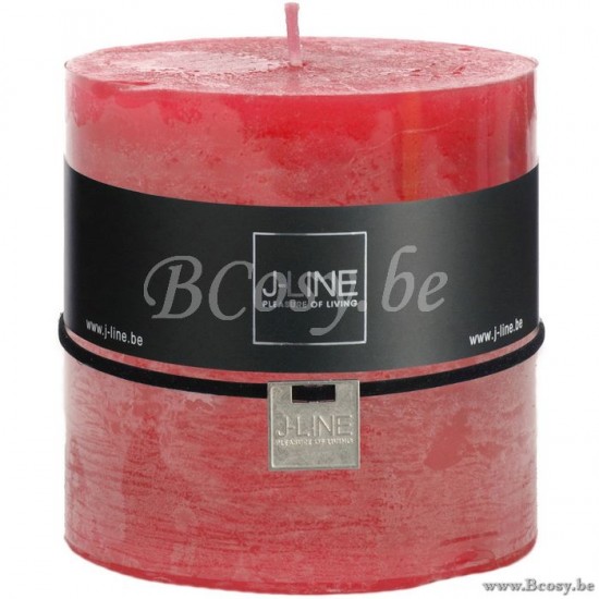 bougies cylindre Jolipa Jline Bougie Cylindre Fuchsia 80H
