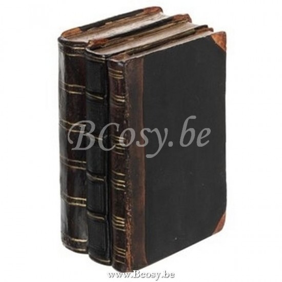 livres Jolipa Jline Livres Resine Noir Marron Small