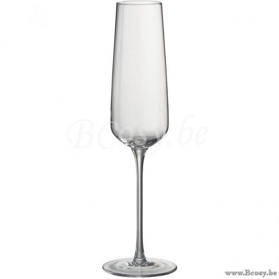 flutes coupes à champagne Jolipa Jline Verre A Champagne Leo Verre Transparent