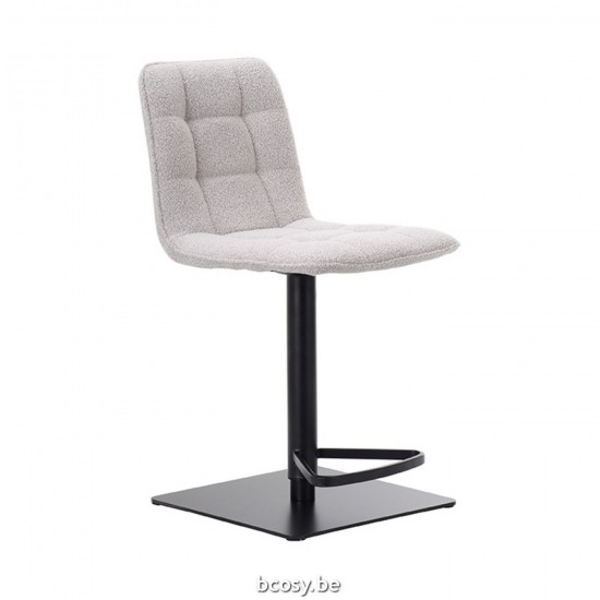 LABEL 51 Barkruk Juul Naturel Boucle Gaslift.