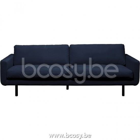 Lifestyle SOFA 3-ZITS GENUA SEVEN NAVY 49 B230/H80/D90 Lifestyle94 SOFA 3-ZIT GENUA SEVEN MARINEBLAUW 49 B230/H80/D90