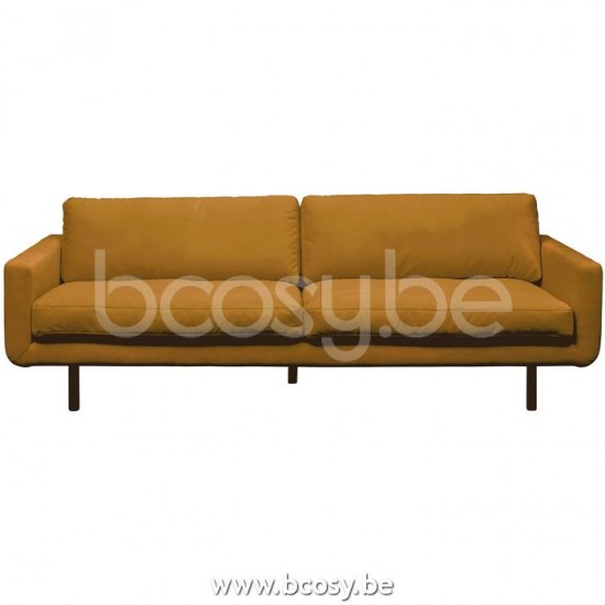 Lifestyle SOFA 3-ZITS GENUA SEVEN OCRE 23 B230/H80/D90 Lifestyle94 SOFA 3-ZIT GENUA SEVEN OKER 23 B230/H80/D90