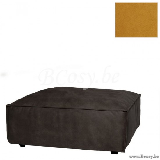 Lifestyle VOETBANK VERONA SEVEN OCRE 23 B104/H45/D104 Lifestyle94 HOCKER VERONA SEVEN OKER 23 B104/H45/D104