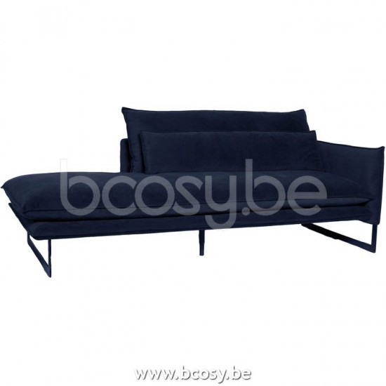 Lifestyle CHAISE LONGUE LINKS MODEL MILAN SEVEN NAVY 49 B215/H88/D100 Lifestyle94 DAGBED RECHTS MILAN SEVEN MARINEBLAUW 49 B215/H88/D100