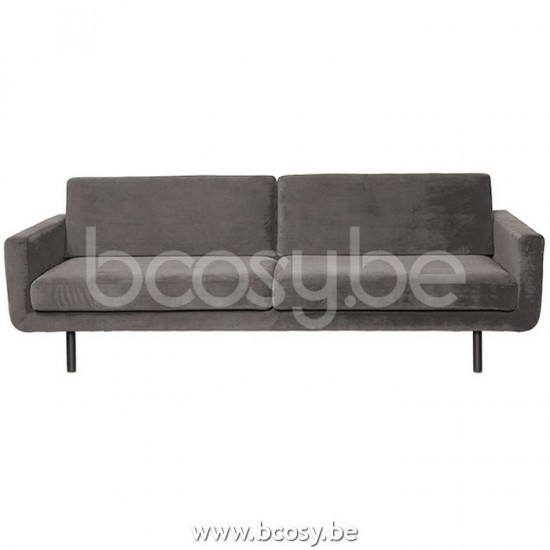 Lifestyle SOFA 3-ZITS GENUA SEVEN SHITAKE 124 B230/H80/D90 Lifestyle94 SOFA 3-ZIT GENUA SEVEN SHITAKE 124 B230/H80/D90