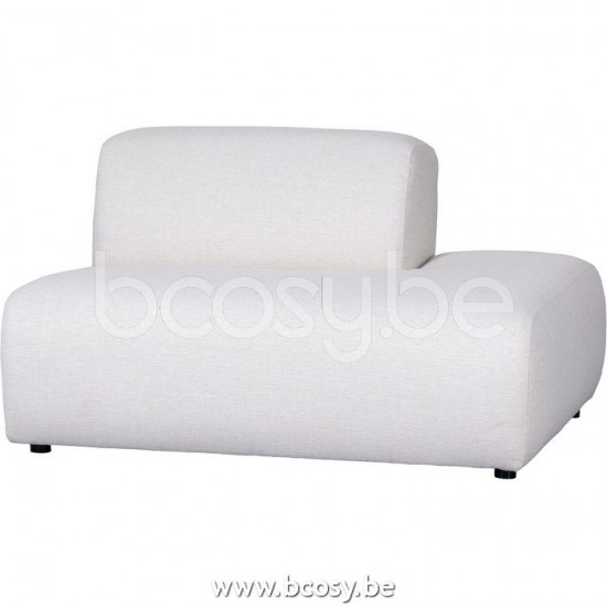 Lifestyle VOETENBANK RECHTS SIRMIONE BRENTA ECRU 2 B125/H71/D100 Lifestyle94 OTTOMAN RECHTS SIRMIONE BRENTA ECRU 2 B125/H71/D100