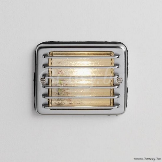 Tekna Nautic STEPLIGHT 230V LED brushed nickel plated brass clear glass Y NAU 800.13.194