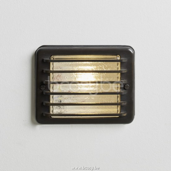 Tekna Nautic STEPLIGHT 230V-LED-Dunkelbronze-Klarglas.