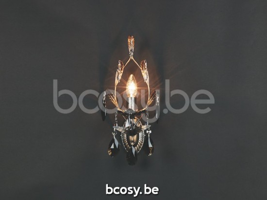 Marckdael VVD chandeliers-francese 1310-A1-ARG-ANT-FUME 1310-A1-ARG.ANTICO-MET-FUME argento antico wandlamp VVD VDV Verlichting van Dijck Dy.