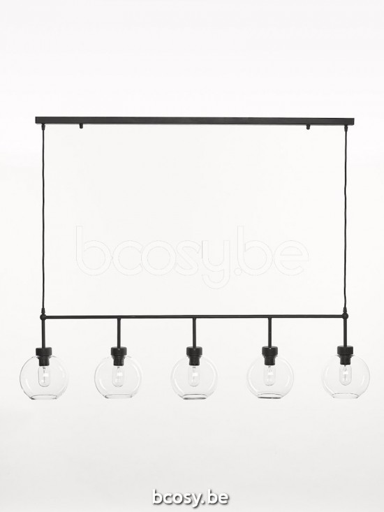 Marckdael 3459-T5-GL-RU-GLOBE-CLEAR-KL C-VDV 3459-T5-GL-RU-GLOBE-CLEAR-KL Verlichting van Dijck van Dyck Markdaal