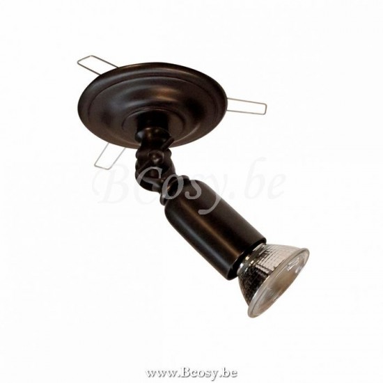 Authentage FIH001J75 FISTON Einbaustrahler GU10 Bronze Authentage Einbaustrahler Spot Beleuchtung Spotleuchte.