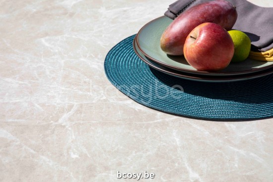 Jardinico VOLTE Round Nesting Side Table Charcoal Ceramic Bianco.