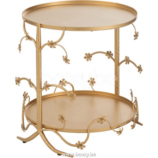 J Line Jline Beistelltisch Gold Small beistelltische