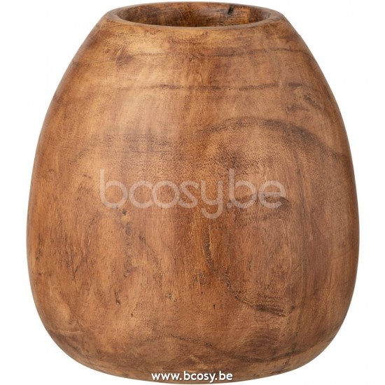 J Line Jline Jolipa 25742 Bloempot Paulownia Bruin Small