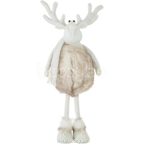 J Line Jline Rentier Stehend Poly Beige Large rentiere