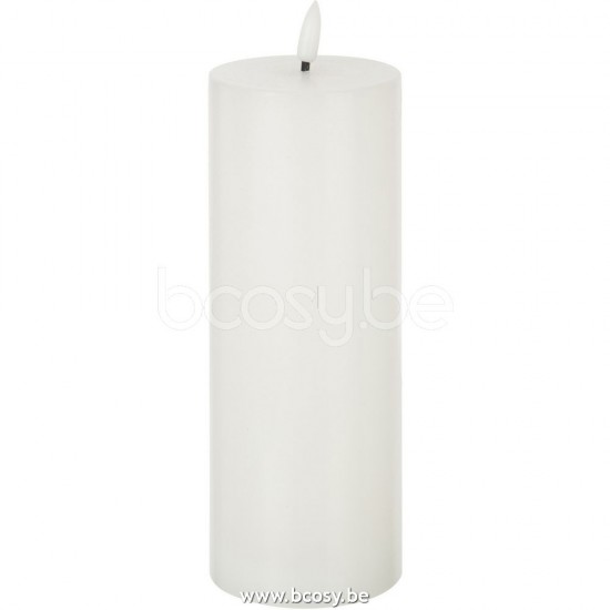 J Line Jline Candela Led Bianco Large Vela Led Blanco Large