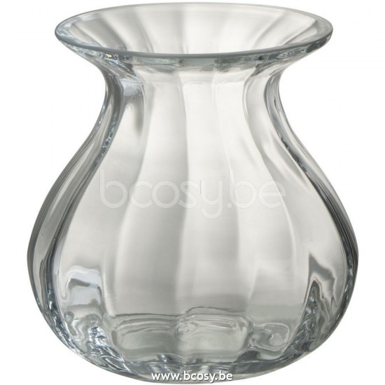 J Line Jline Jolipa 28863 Vaas Amo Glas Transparant Small