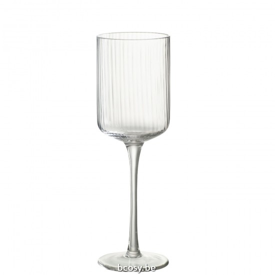 Jline Wijnglas Ralph Glas Transparant.