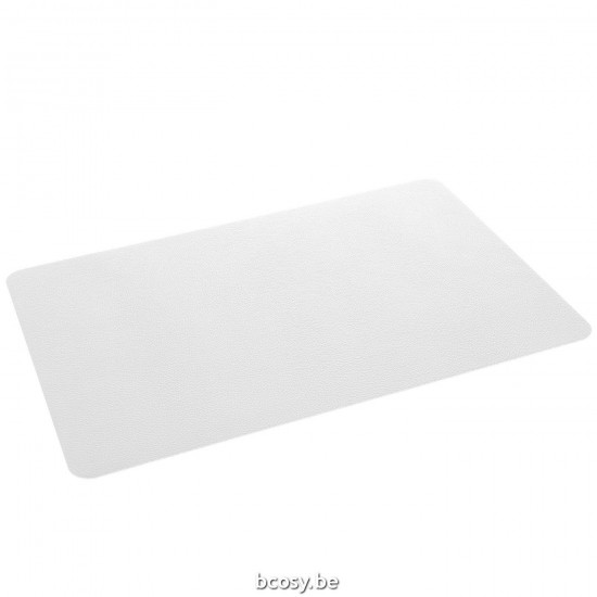 Jline Placemat Rechthoek Pvc Wit.