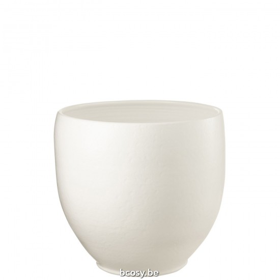 Jline Übertopf Ying Keramik Weiß Extra Large blumentopf blumentoepfe blumenhalter.