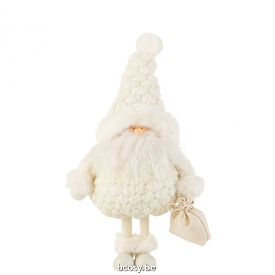 Jline Weihnachtsmann Geschenk Textil Weiß Large weihnachtsmann weihnachtsmaenner.