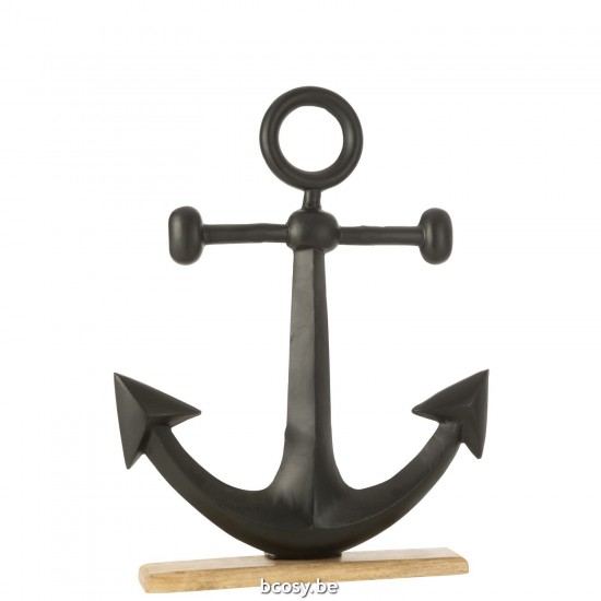J Line Anchor On Base Aluminium Black sailboats.