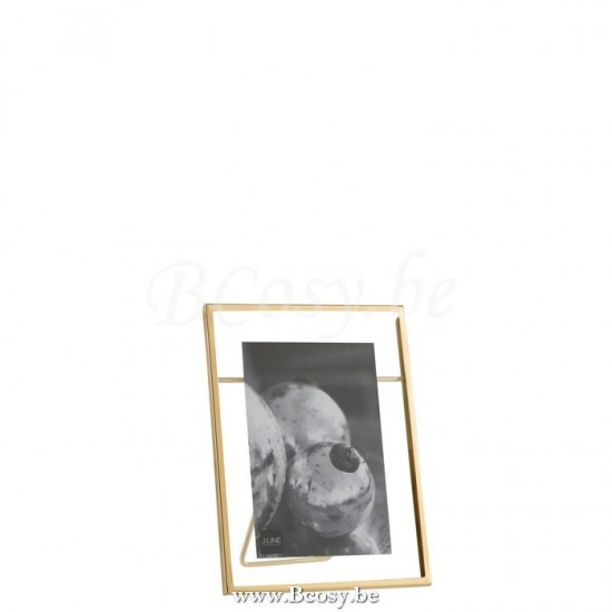 J Line Jline Photo Frame 10X15 Transparent Metal Gold Small photo holder picture frame holders frames