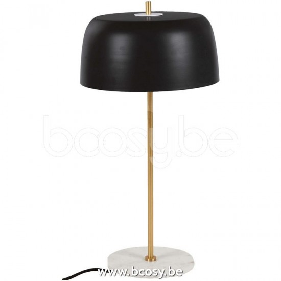 Lifestyle LAMPE DE TABLE MARBLE NOIR 28x28x56 cm