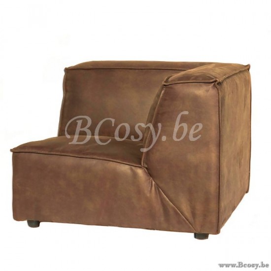 Lifestyle SIÈGE D'ANGLE CARRÉ VERONA MERSEY TAUPE 3 B104/H75/D104