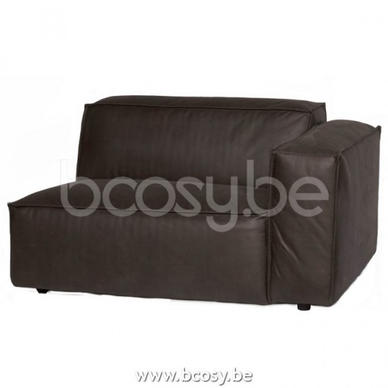 Lifestyle 1,5 SIÈGE BRAS DROITE VERONA MERSEY GRIS 2 B128/H75/D104