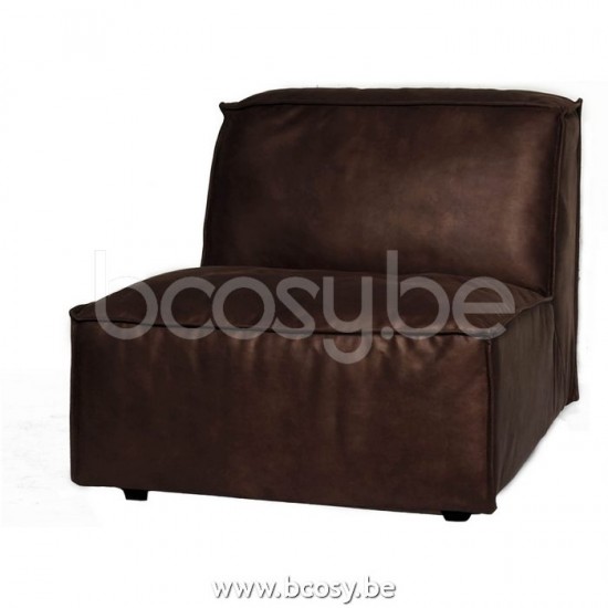 Lifestyle 1 SIÈGE SANS BRAS VERONA MERSEY BRUN FONCÉ 6 B94/H75/D104