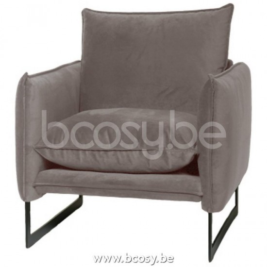 Lifestyle CANAPÉ 1 SIÈGE MILAN SEPT SHITAKE 124 B80/H88/D90