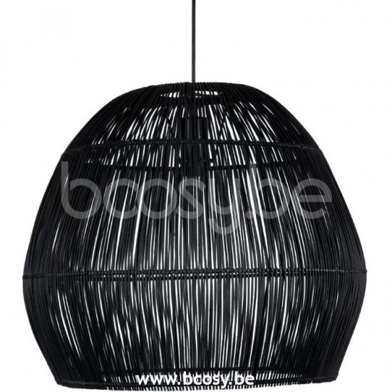 Lifestyle LAMPE SUSPENDUE JOSEPHINE NOIR S 48x48x42 cm