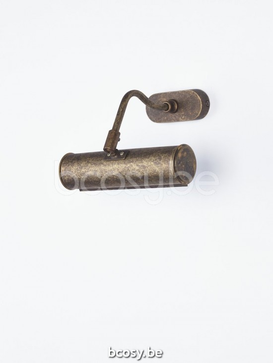 Marckdael schilderijverlichting Billiardo-Biliardo Marckdael 0011-20-1L-AS Billiardo antiek brass schilderijverlichting H 14cm VVD VDV Verli.