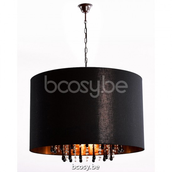 Marckdael luchter Chandeliers-Ciuffo Marckdael 131-60-5-RU + DROP BLACK 131-60-5-RU-ZWART 131-60-5-RU-DROP-ZWART-HGKP-CYL808050-CAMELOT-ZWAR.