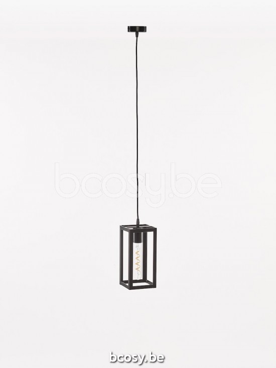 Marckdael pendel Positano Marckdael 3493-S1-H25-NP Country-Living zwart gelakt pendel H 25cm VVD VDV Verlichting van Dijck Dyck Markdaal.