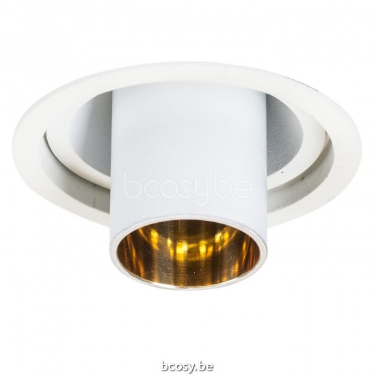 Authentage AUR501LT1 Authentage AUREOLE Spot intérieur encastrable à encastrer GU10 White Authentage spots Encastrés Encastrables.