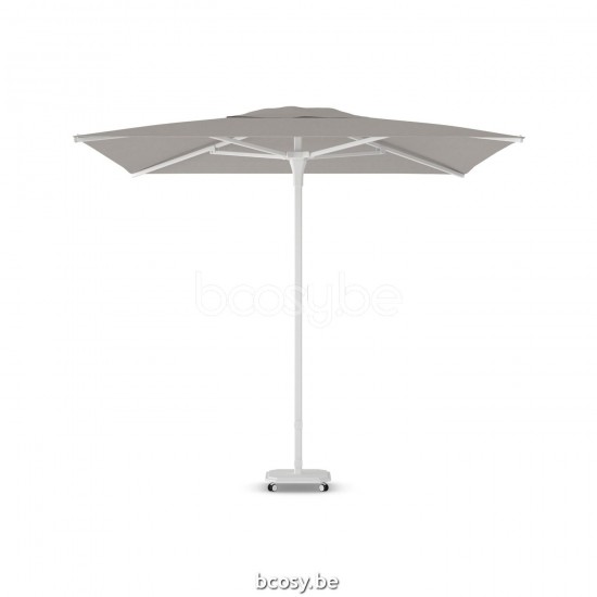 Jardinico CARACTERE JCP102 230x230 Square Central Pole Centerpost Parasol Umbrella 2,3x2,3 Pole Mast Post White Powder Coated Aluminium| Canopy-fabrics Umber Sunbrella Plus Marine.