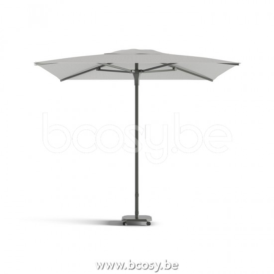 Jardinico CARACTERE JCP102 230x230 Square Central Pole Centerpost Parasol Umbrella 2,3x2,3 Pole Mast Post Charcoal Powder Coated Aluminium| Canopy-fabrics Mooncrest Sunbrella Plus Marine.
