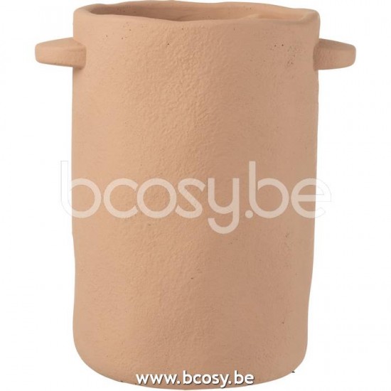 J Line Jline Topf Lang Gustave Zement Hell Braun vases