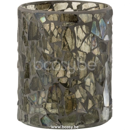 Jline Fotosforo Mosaicos Vidrio Gris Verde Medium