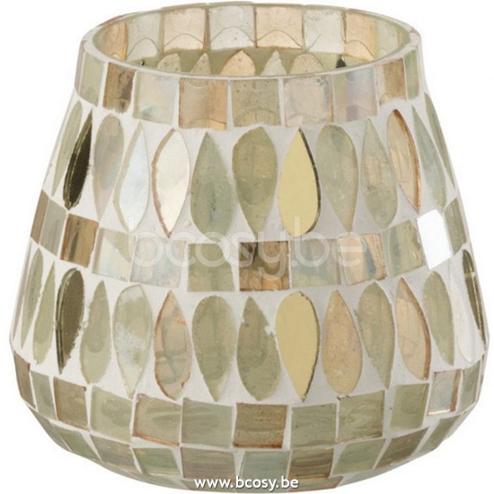 Jline Fotosforo Mosaicos Vidrio Beige Small