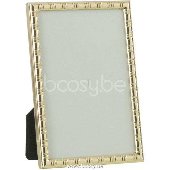 J Line Jline Photo Frame Rounded Lines Border 13X18 Metal Gold Medium photo holder picture frame holders frames