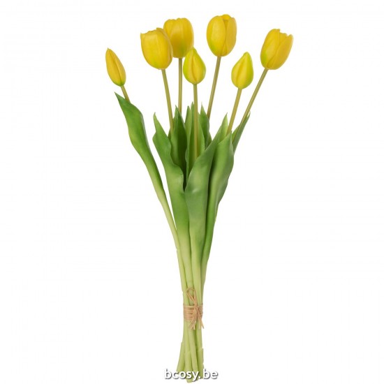 Jline Strauß Tulpen 7 Stück Pu Gelb Large Blumenstrauß Blumenstraueße.