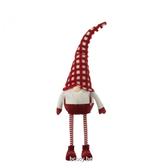 J Line 36943 Accessori Della Casa Decorations Woon Accessoires santa clauses Kerstversiering pere noel Santa Claus Figuras St.