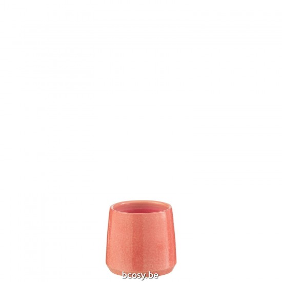 J Line Flowerpot Round Ceramic Pink Extra Small flowerpots.