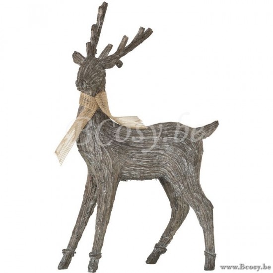 J Line 95362 renne debout Eland reindeers standing Dieren Statue Caribou Dekoration Rendier Elanden Beelden rendieren Rendier rennes debouts Figurines Dier Decoratie Decoracion Animali Decoration Rent