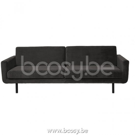 Lifestyle SOFA 3 SITZE GENUA SIEBEN ESPRESSO 123 B230/H80/D90
