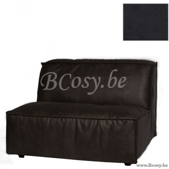 Lifestyle SESSEL 1,5 SITZPLÄTZE OHNE ARMLEHNE VERONA SIEBEN ANTHRAZIT 67 B104/H75/D104